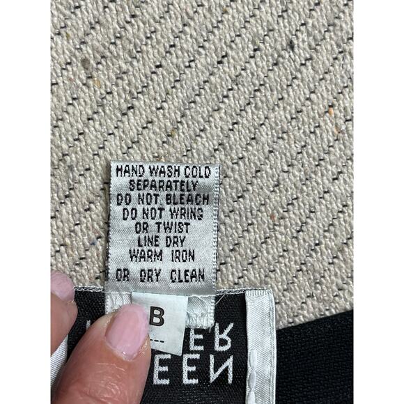 Eileen Fisher Silk Shift Mini Dress in Black, size small - Picture 5 of 9